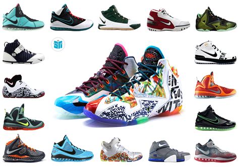 all lebron sneakers ever.